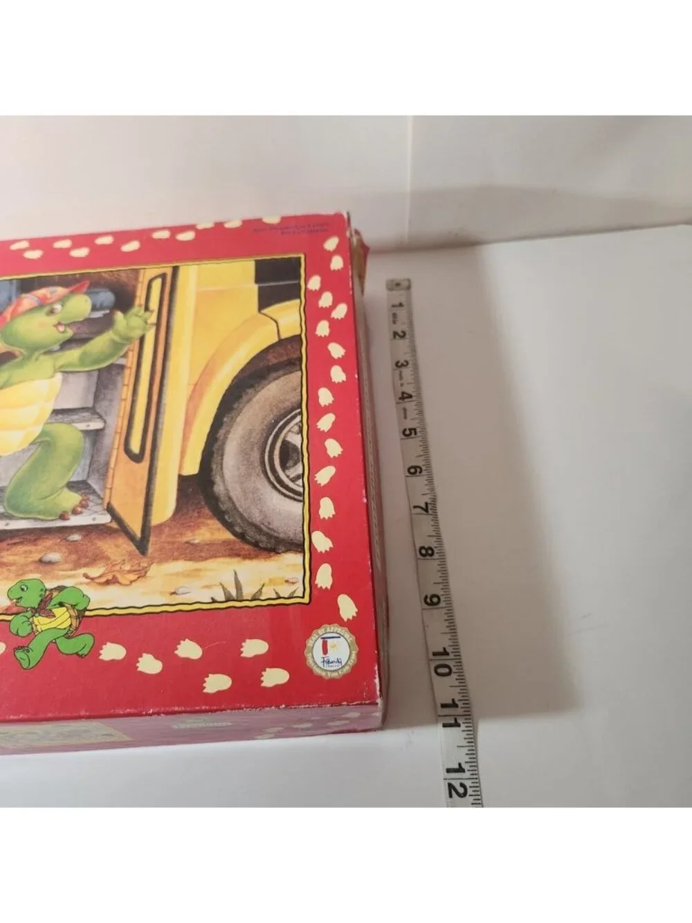 Franklin Goes To School The Game Board‎ Game Mad Hatter's Turtle Vintage 2000s